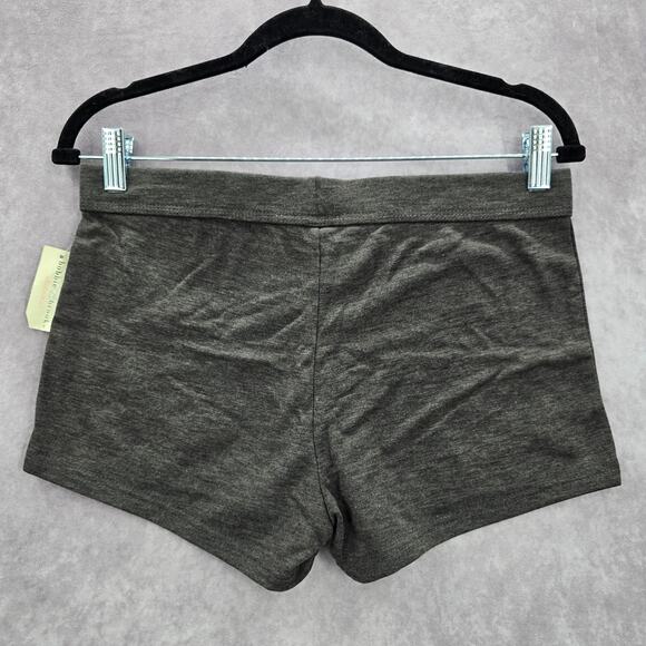 Bobbie Brooks Gray Sleepwear Queen Stretch Comfy Pink Shorts S Small - Picture 2 of 6